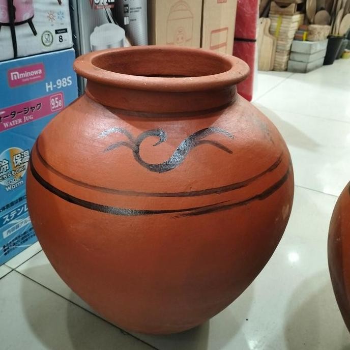 GENTONG TANAH LIAT BESAR / GENTONG BERAS / GENTONG AIR 15 LITER