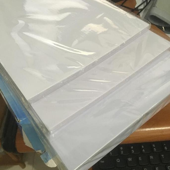 

TERMURAH - Kertas PVC ID Card Instan 0,76mm Double Side White, Grosir
