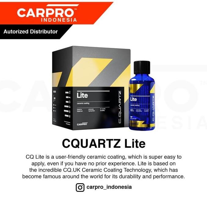 Carpro Cquartz Lite 100Ml Ceramic Coating