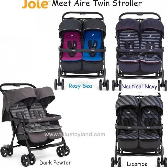 Joie Aire Twin Stroller Kembar