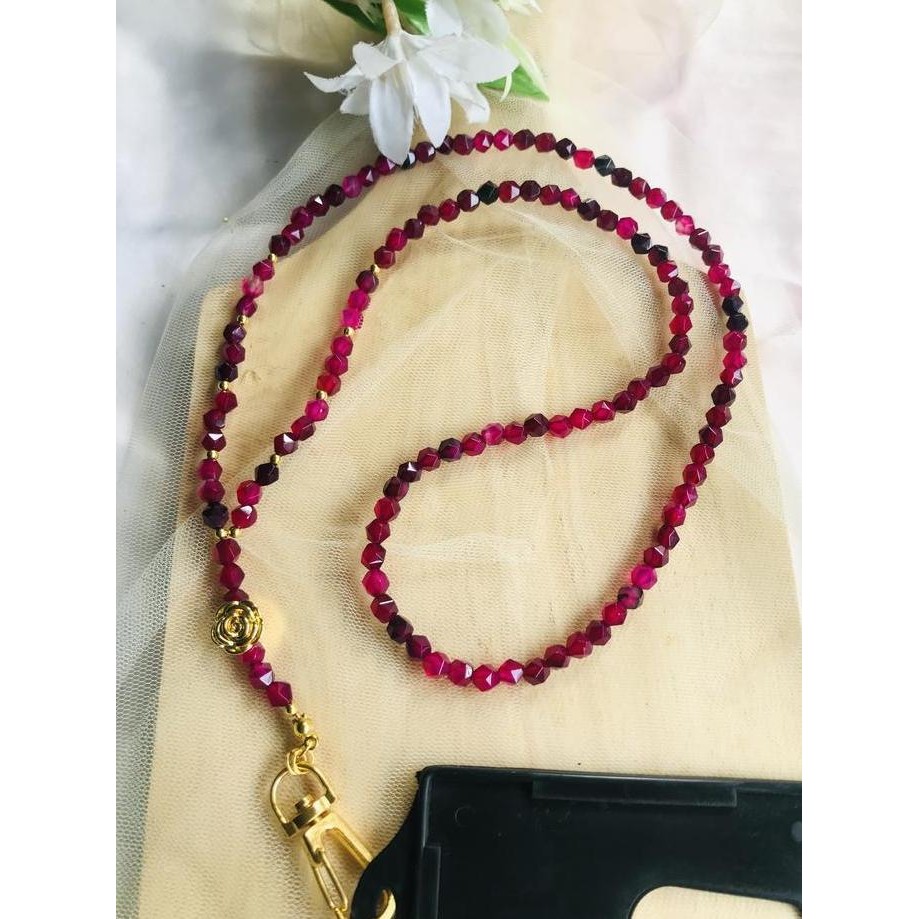 

BEBAS ONGKIR - Lanyard Strap Kalung Tali ID Card Batu