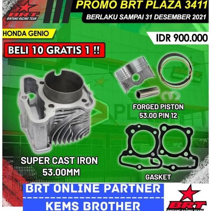 BLOK BRT HONDA GENIO BRT BEAT 2020 BRT 12 DIAMETER 53 MM