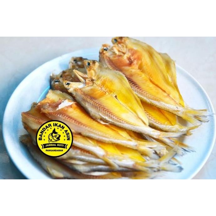 

Ikan asin bulu ayam 1 Kg kualitas SUPER gurih dan mantap