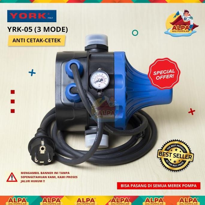 Apc York-05 Automatic Pressure Control Otomatis Pompa York Dorong
