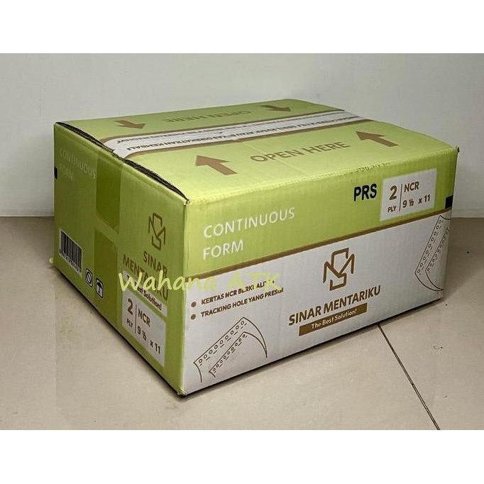 

BEBAS ONGKIR - Continuous form Sinar mentari 9,5 x 11: 2 rangkap 2