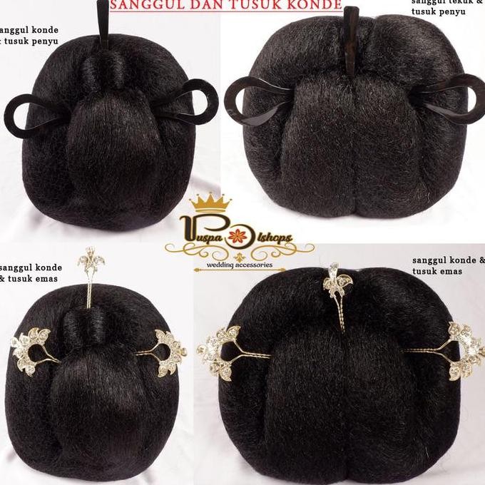 TERLARIS - Sanggul tekuk sanggul konde tusuk konde penyu tusuk konde emas