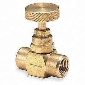 Pd619 Needle Valve Keran Kran Putar Gas Brass Kuningan
