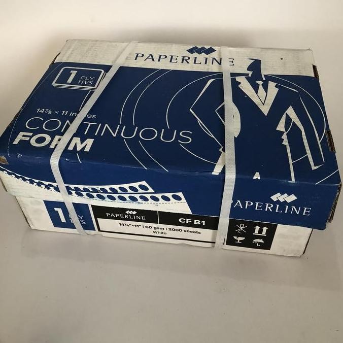 

BEBAS ONGKIR - Continuous Form B1 Paperline kertas komputer 14 7/8 x 11