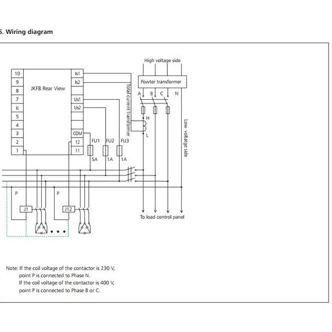 Chint JKF8 Intelligent Power Factor Compensation Controller 12 Steps murah