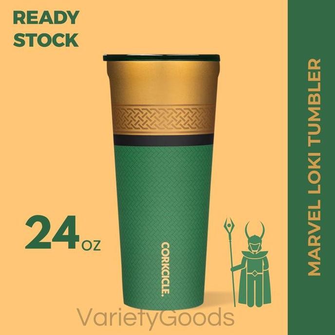 NEW CORKCICLE Marvel Tumbler 24oz - Loki | Corkcicle Tumbler Loki