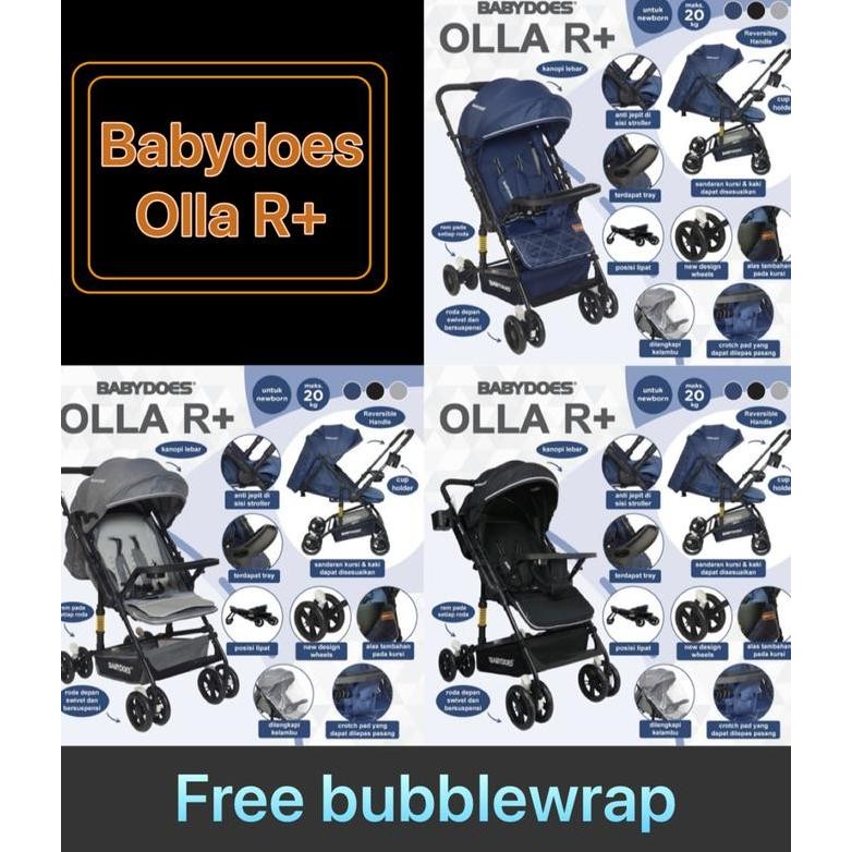 Stroller babydoes olla R+, babydoes olla R plus