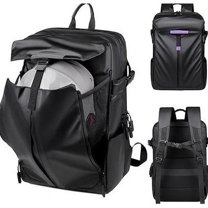 BEBAS ONGKIR - 2In1 Motorcycle Backpack Helmet Backpack Tas Ransel Motor Tas Helm Tas Ransel Laptop 