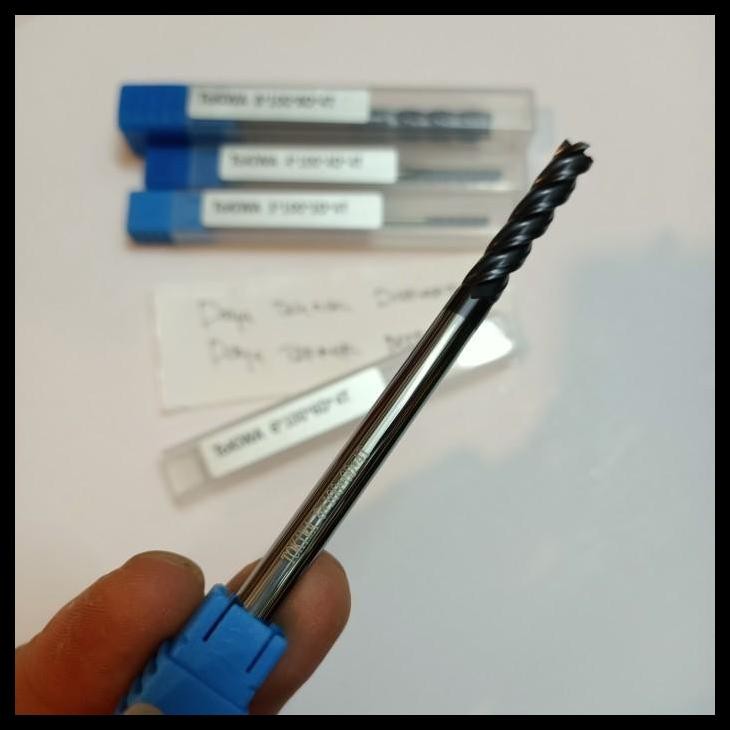 GRATIS ONGKIR TOKIWA ENDMIL WIDIA PANJANG 10MM 4F ENDMIL LONG 100MM EDMIL CARBIDE ORIGINAL 
