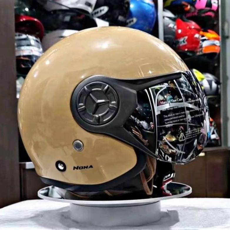 Helm Bogo Hijab Lucuu Js Nona || Helm Berkualitas || Helm Sni Wanita