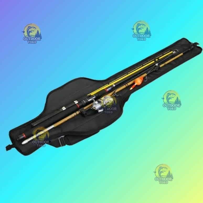 Premium Tas Joran Pancing Firecast Rod 130 Cm Fortable Tas Pancing Anti Air Waterpoof.Tas Pancing Mu