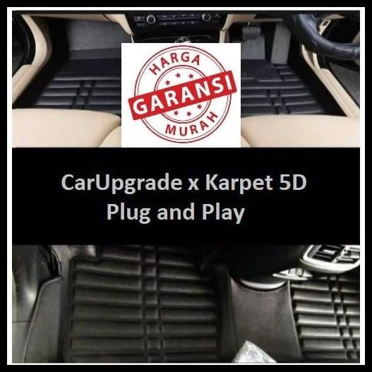 TERMURAH ALL NEW RUSH X TERIOS 5D CAR MAT KARPET PREMIUM 5D BLACK DIAMOND PNP 