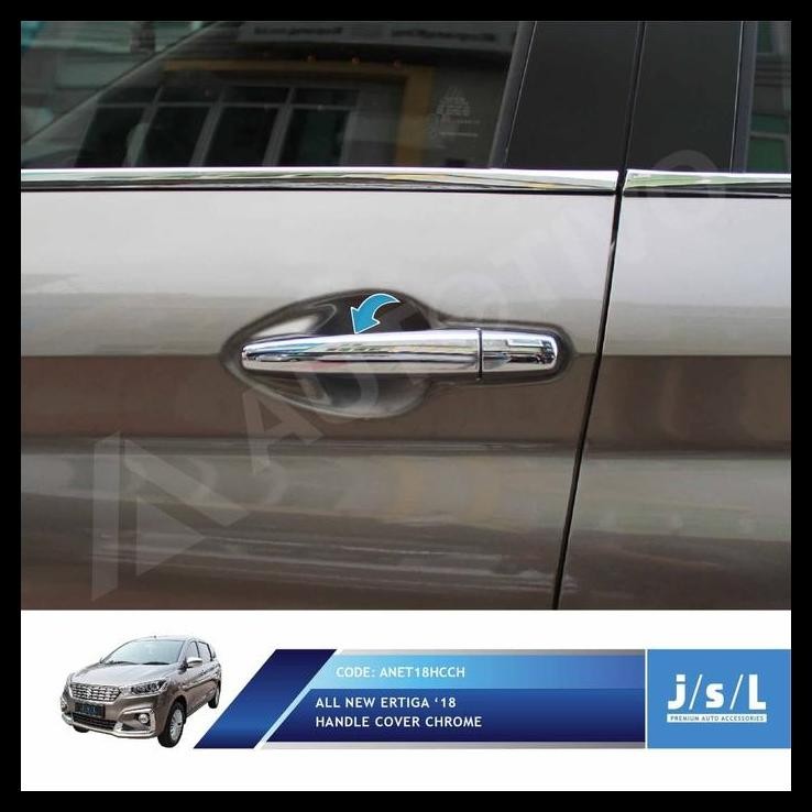 DISKON JSL COVER HANDLE ALL NEW ERTIGA 2018 HANDLE COVER CHROME 