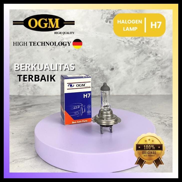 BEST DEAL OGM - BOHLAM LAMPU HALOGEN MOBIL H7 12V 55W/100W 24V 70W/100W 