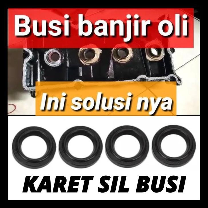 TERMURAH KARET SIL SEAL BUSI CRV 2014-2016, CRV GEN 4, CRV RM - JAPAN 