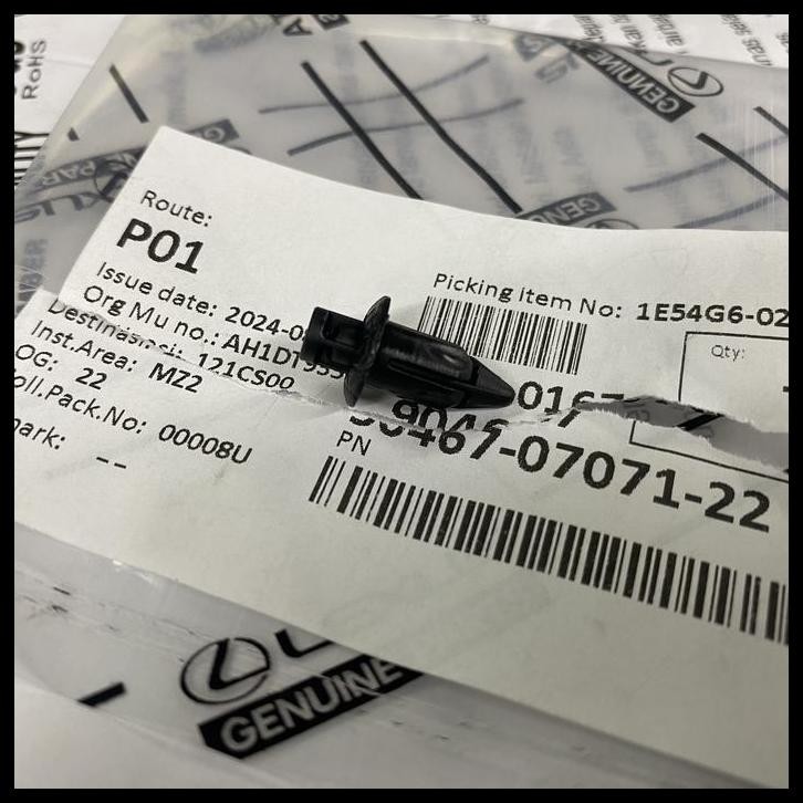 TERMURAH KLIP-KANCING BEMPER DEPAN YARIS-VIOS-LIMO GEN 2 ORI 