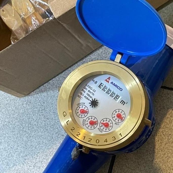 new  Flowmeter Amico 11/4" inch-Meteran air amico 11/4"-meteran air amico