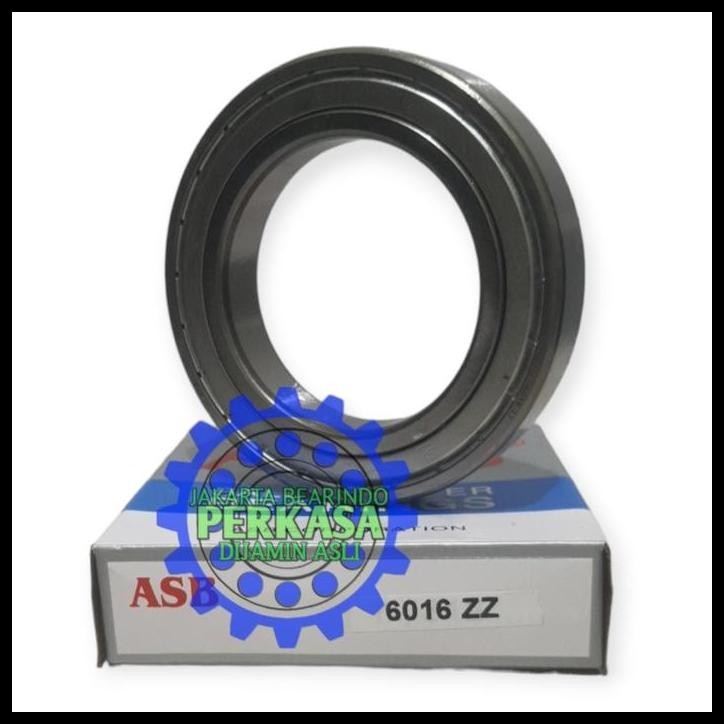 TERBARU 6016 ZZ BEARING LAHAR 6016ZZ / 6016 2Z TUTUP BESI MERK ASB