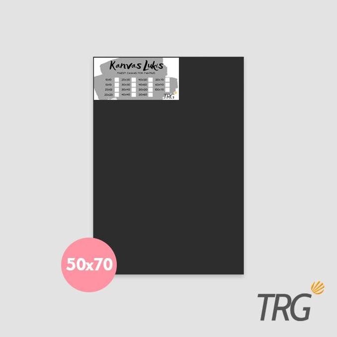 

Kanvas Lukis Hitam 50 X 70 Cm Trg - Black Canvas Board 50X70 Trg