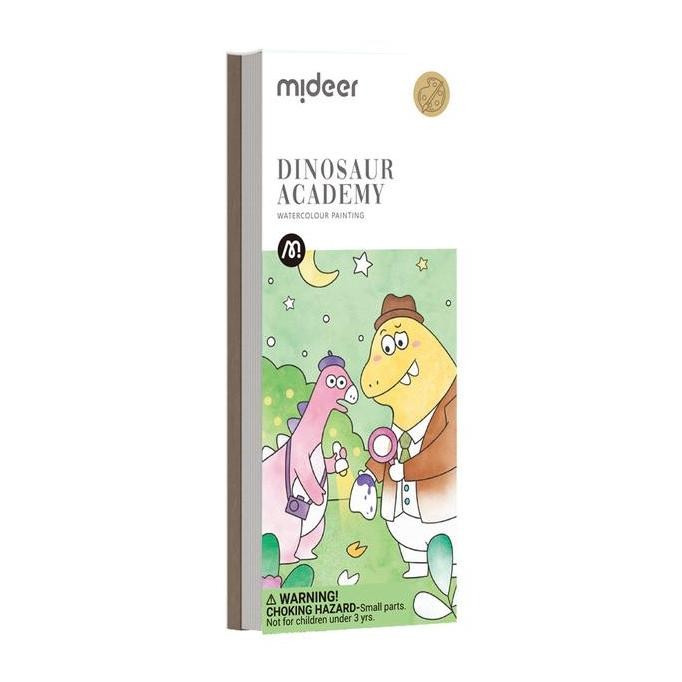 

Mideer Watercolour Painting With Brush Dinosaur Academy