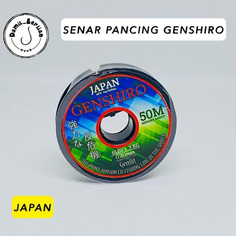 SENAR PANCING GENSHIRO 50 M GROSIR DAMIL_BERLIAN