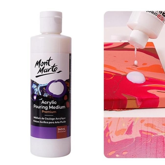 

Mont Marte Acrylic Pouring Medium 240Ml