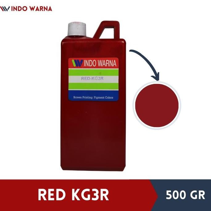 

Biang / Pigment Warna Sablon Red Kg3R - 500 Gr