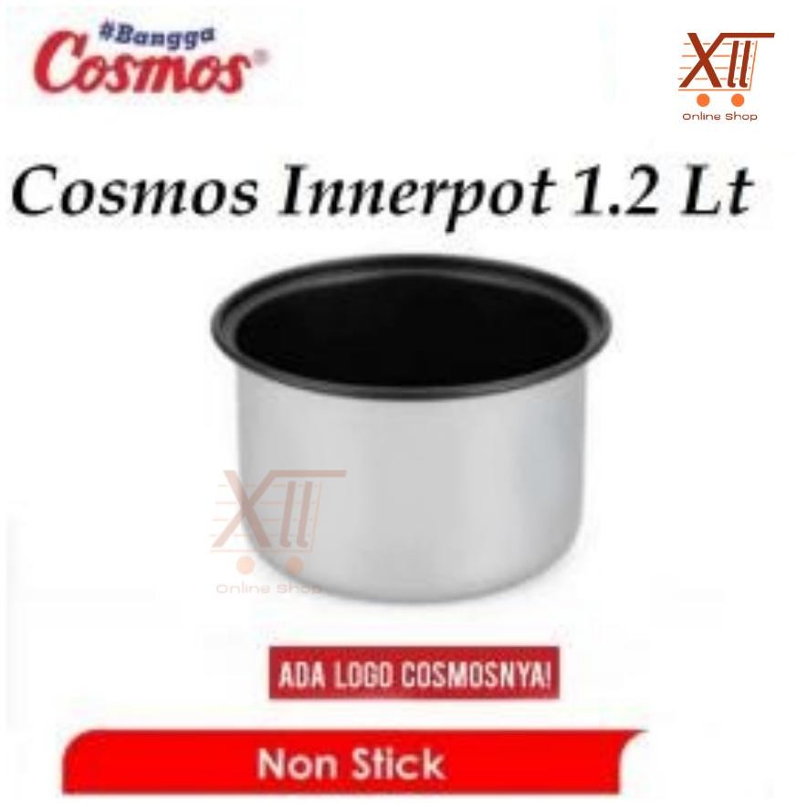 COSMOS INNER POT MAGiC COM 1,2 LiTER Rice Cooker Panci Dalam Penanak Nasi Teflon Anti Lengket SPARE 