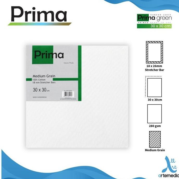 

Kanvas Lukis Prima Green 30X30Cm Value Set 3 Cotton Canvas