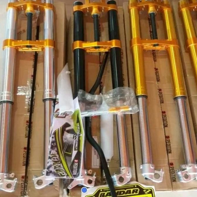 shock upsidedown klx 150 expedition real jump/ shock usd depan klx