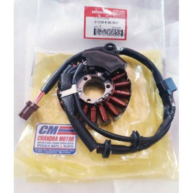 Sensor ckp/spull set/stator comp vario 110 esp 31220-K46-N21 asli AHM