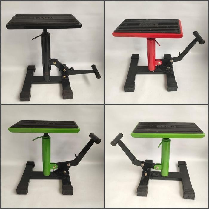 Jackstand Trail Supermoto Dongkrak Motor Ulir Adjustable Motocross Klx 150 / Crf 150 / Wr 155 / Ktm 