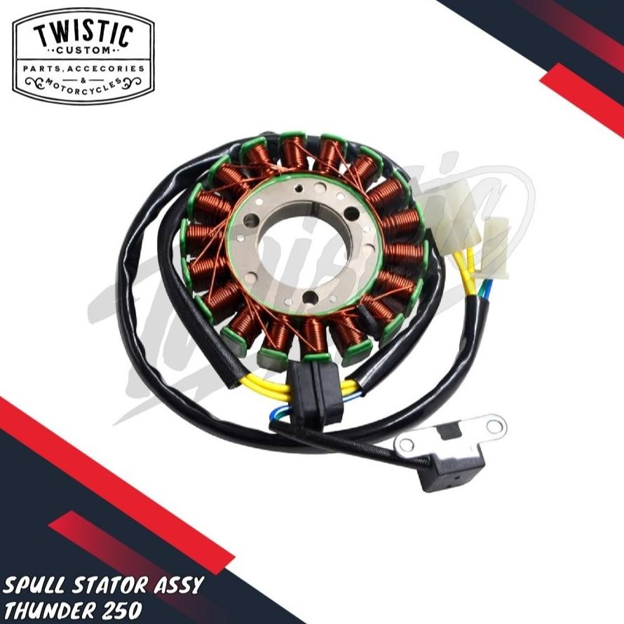 Spull Spul Magnet Stator Assy Motor Thunder 250 GSX 250 OEM