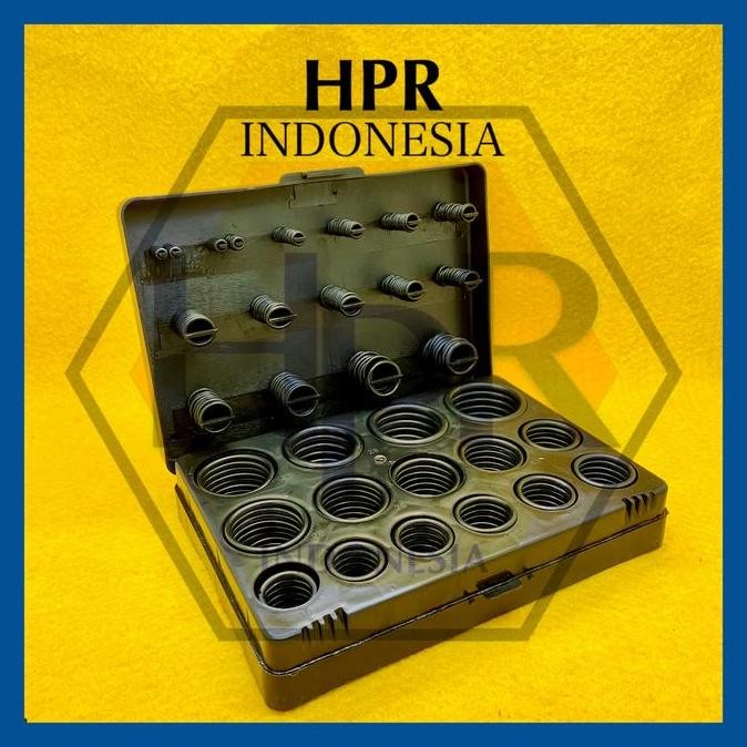 NBR-90 RUBBER ORING O-RING BOX SET INCH AS568 - KARET SEAL ANTI BOCOR - MOTOR - MOBIL - PCP - SEPEDA