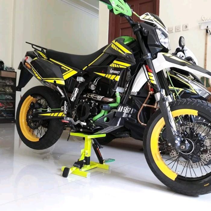 Jackstand Hidrolik Volmarx Motor Trail Supermoto Klx Dtracker Crf Wr Diablo Viar Original Dan Terper