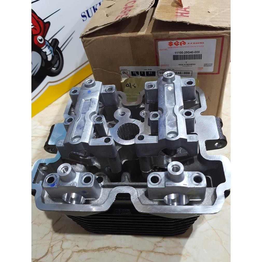 Block cylinder head SUZUKI 11100B25G40N SATRIA FU 150 KARBURATOR ASLI ORINAL