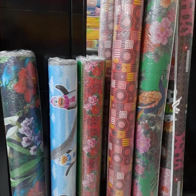promo karpet lantai plastik murah spons tebal tikar piknik murah tebal LS