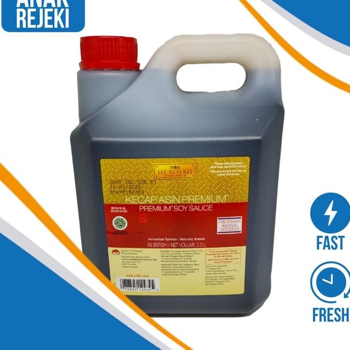 

Soy Sauce Lee Kum Kee 2L Kecap Asin Jeren 2 Liter