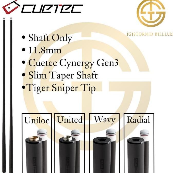 Cuetec Carbon Shaft 11.8Mm (Shaft Only) Co