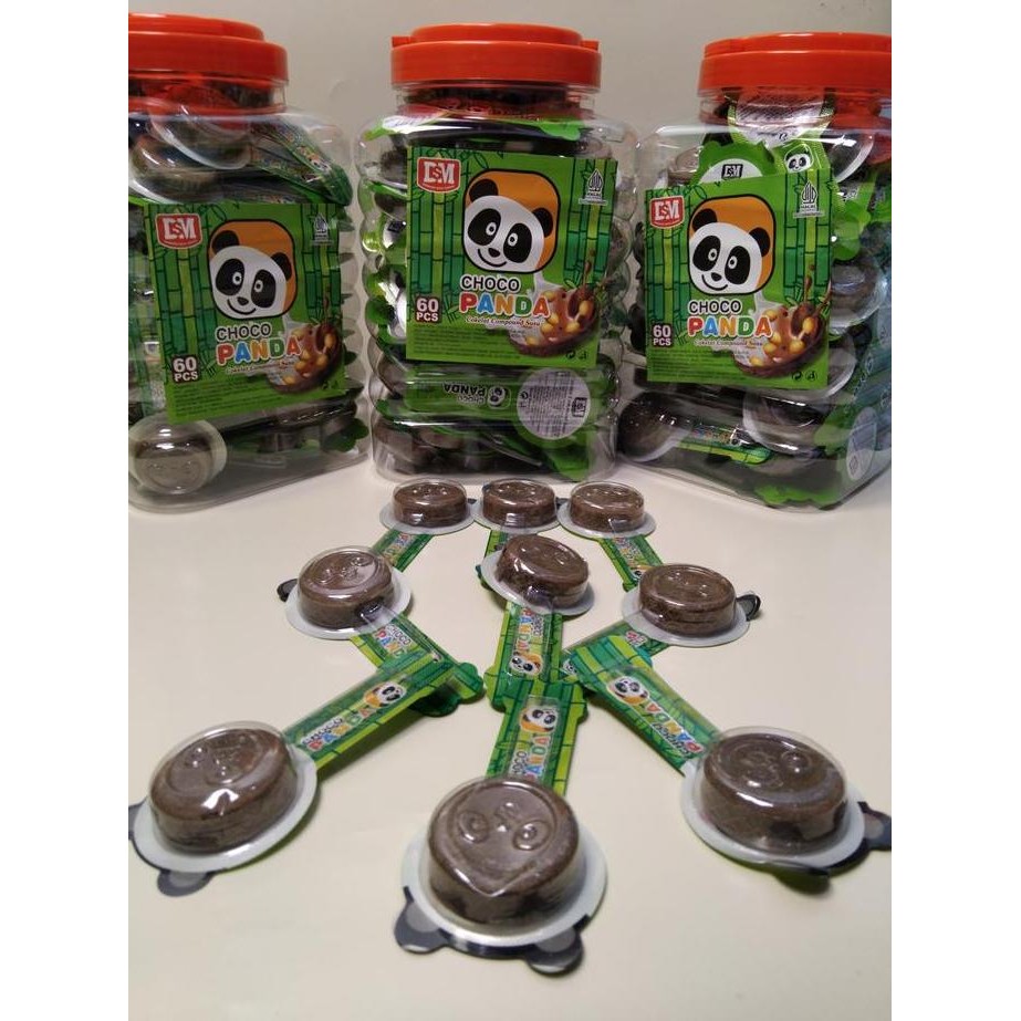 

Choco Panda 1 Toples Isi 60 Pcs Cokelat Compound Susu Coklat Viral Bpom Ri Halal Chocolate Food Snack Makanan Kaleng Cemilan