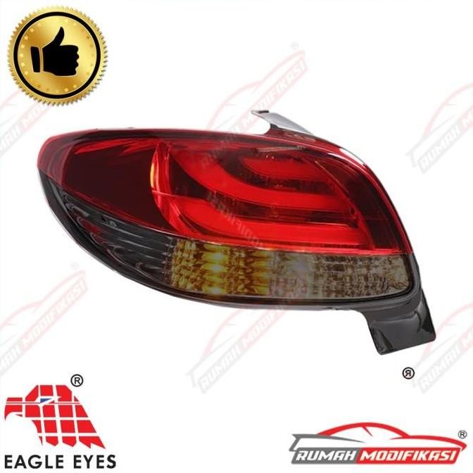 STOP LAMP - PEUGEOT 206 1998-2004- LHT BAR - RED SMOKE - EAGLEEYES