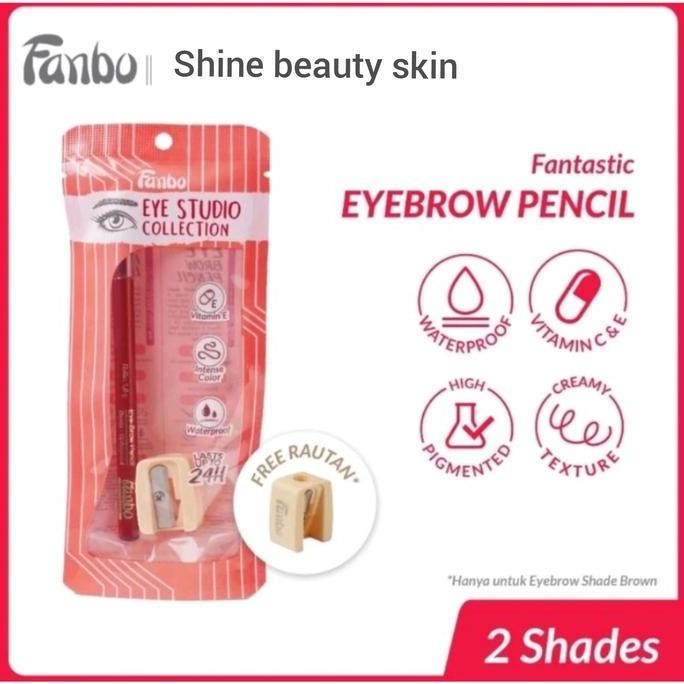 

Fanbo Pensil Alis Fantastic Eyebrow Pencil Waterproof Original