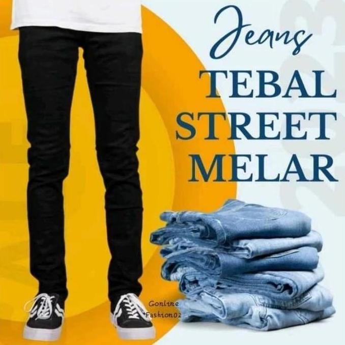 

Celana Jeans Pensil Pria Garmen Termurah - Celana Denim Slimfit Cowok