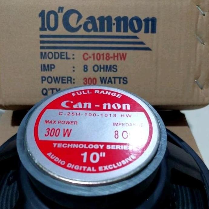 Speaker Midrange 10 Inch Kanon C1018Hw Original High Power