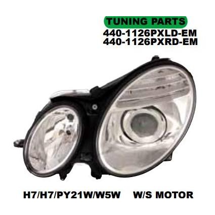 Head Lamp Lampu Depan MERCEDES E CLASS W211 2002