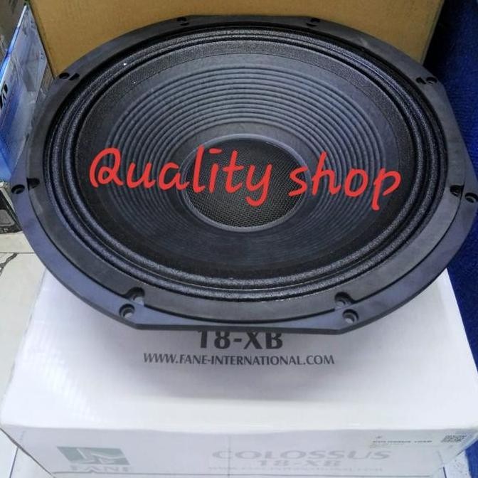 Speaker 18 Inch Fane 18Xb Colossus Original Pa Subwoofer
